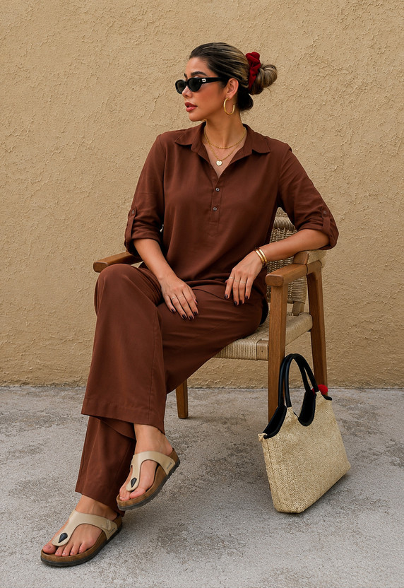 Emerald Green Wrap Style Indo-Western Midi Dress