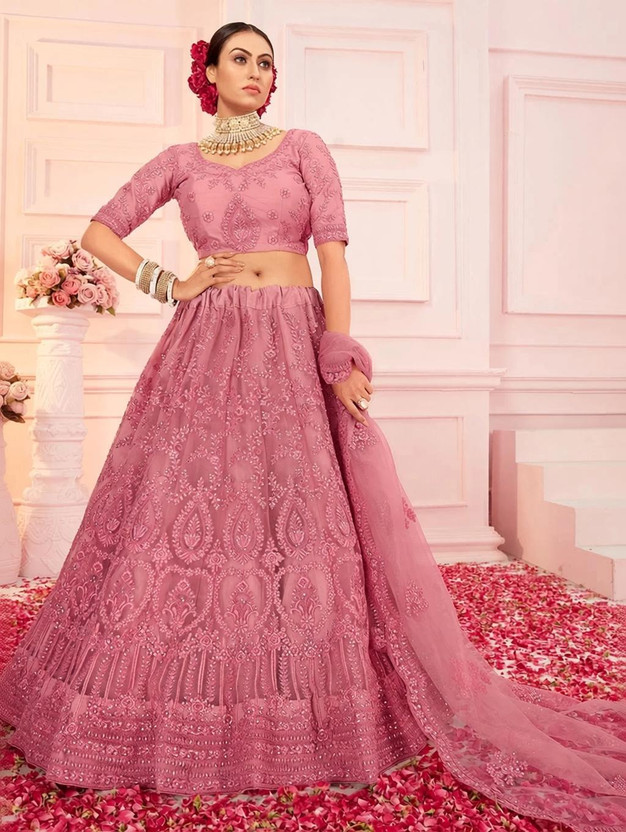 Champagne Gold Shimmer Cocktail Party Lehenga
